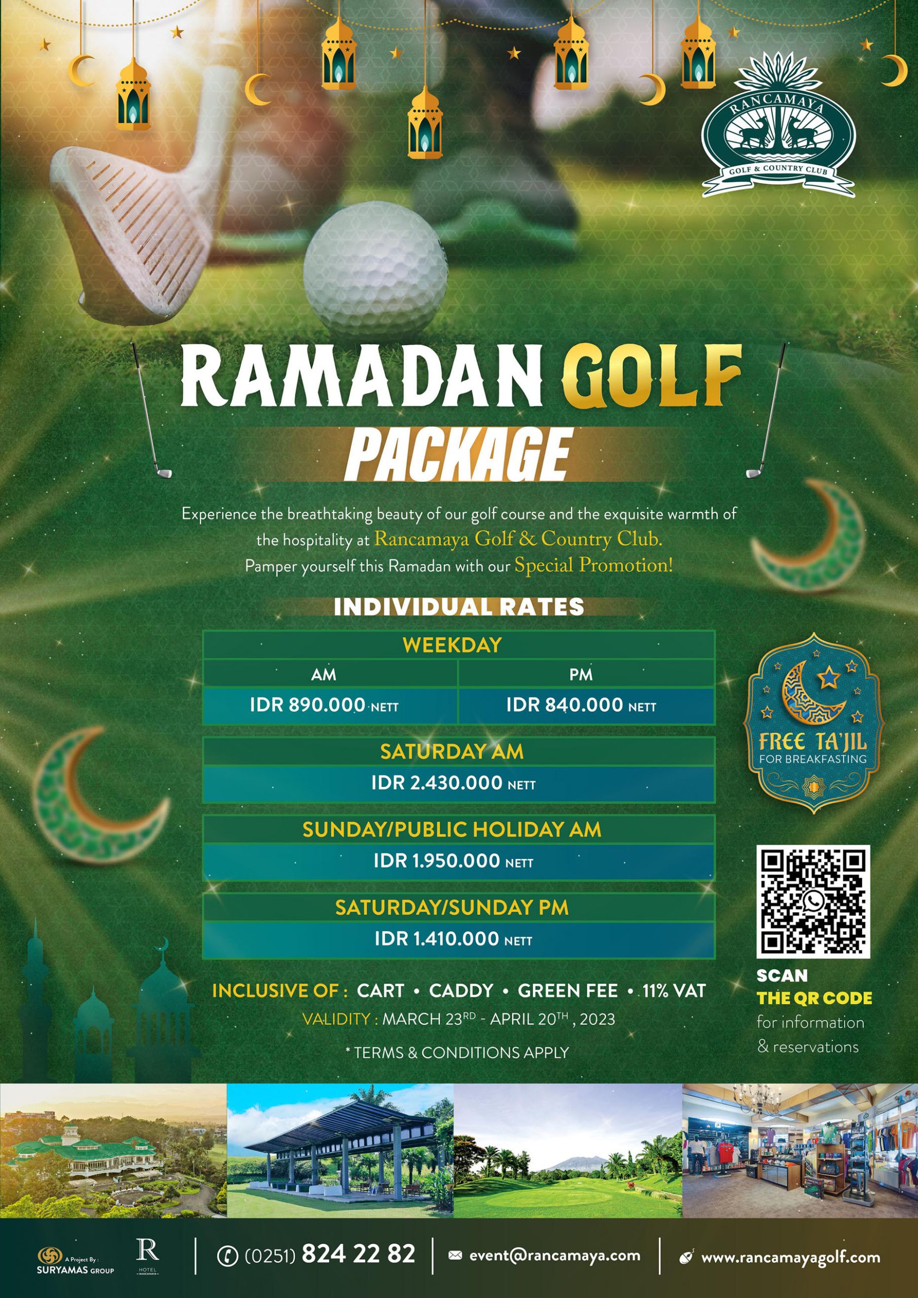 Ramadhan Golf Package