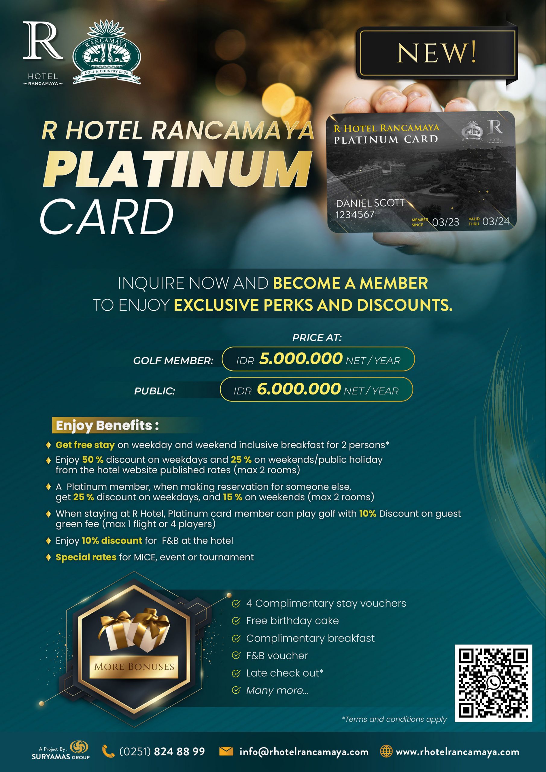 R Hotel Rancamaya Platinum Card